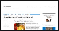 Desktop Screenshot of driedpasta.com